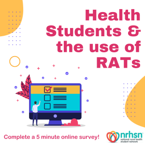 Health Students & the use of Rapid Antigen Tests (RATs)