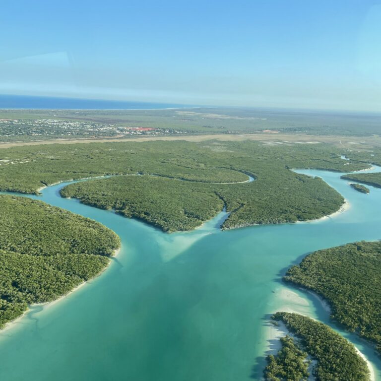 Image taken in air over Rubibi (Broome)